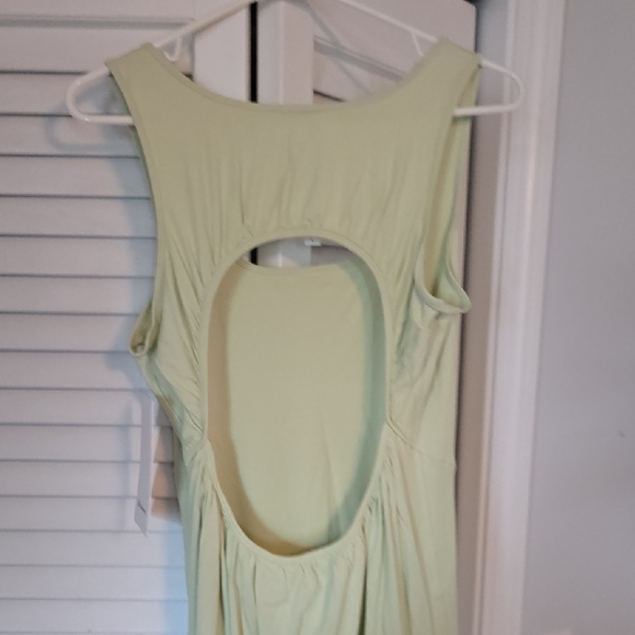 lululemon athletica Cream Backless Midi Dress - Picture 3 of 3